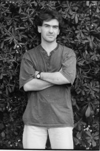 Giulio Mozzi all'epoca dei fatti qui raccontati. Fotografia di Giovanni Giovannetti