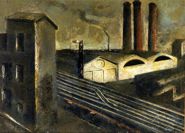 Mario Sironi, Paesaggio urbano