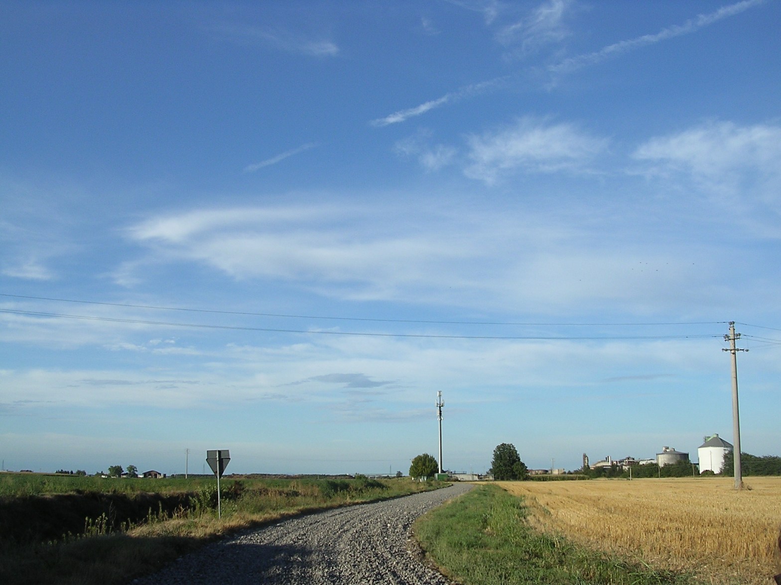 Dalle parti di Finale Emilia