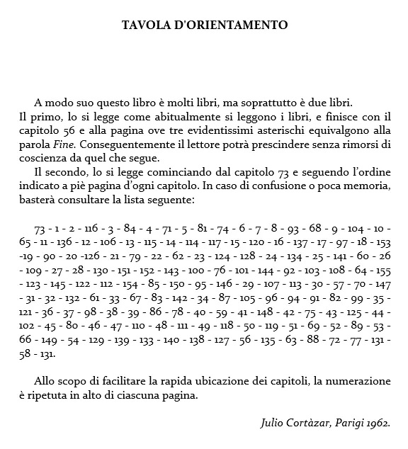 Julio Cortàzar, Rayuela, Bottega di narrazione, Scrittura creativa, Creative writing