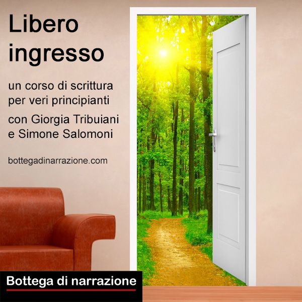 Giorgia Tribuiani, Bottega di narrazione, Corso di scrittura di base, Scrittura creativa, Creative Writing