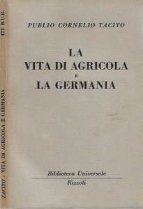 Tacito, Vita di Agricola, La Germamia, bur