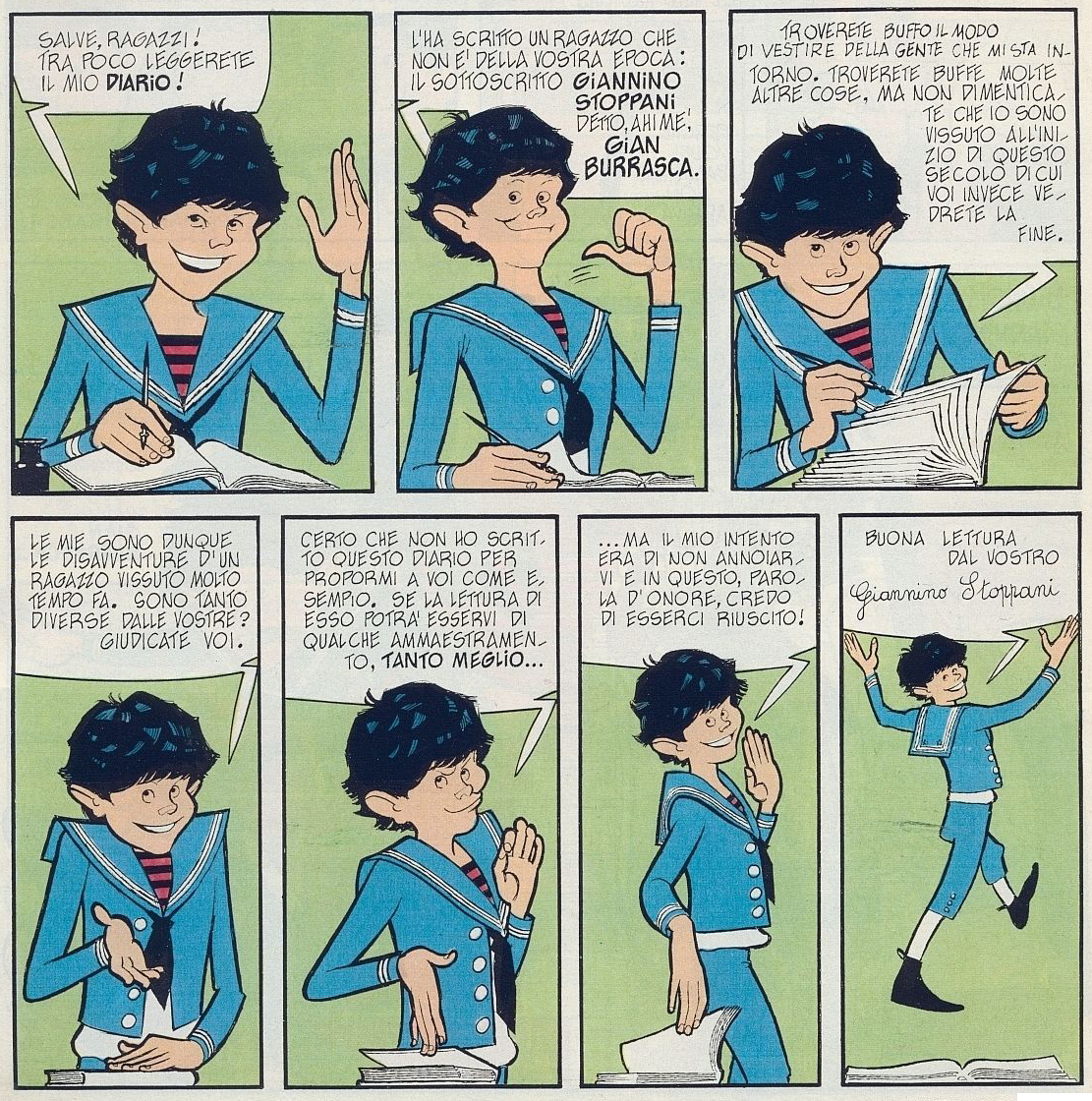 Gianni De Luca, Gian Burrasca, A partire dal fumetto, Bottega di narrazione, Scrittura creativa, Creative writing, Giorgia Tribuiani